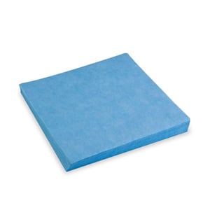 Folded stack of blue Kimtech® Sterilization Wraps