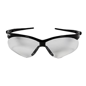 Black-framed Nemesis™ safety glasses