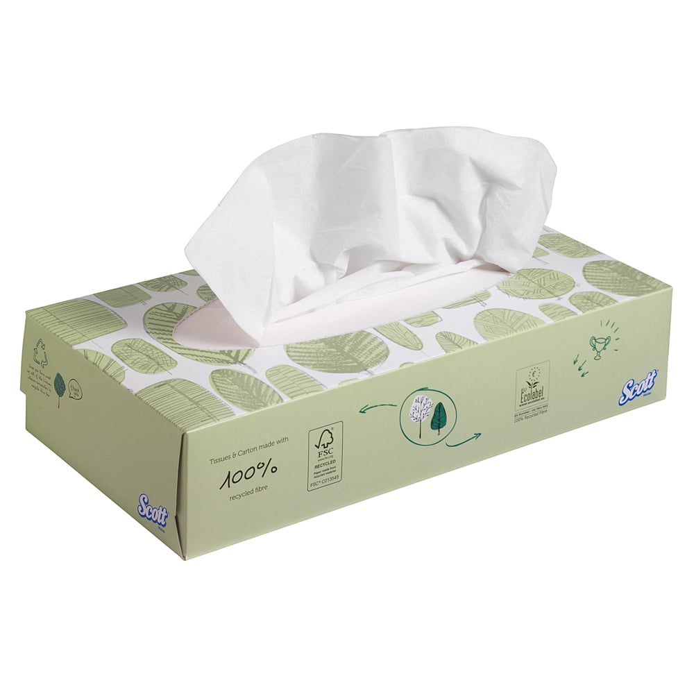 Washroom and Hygiene Facial Tissue 8837