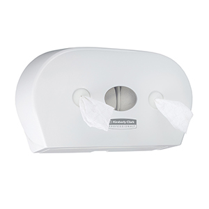 Scott® Control twin roll toilet paper dispenser