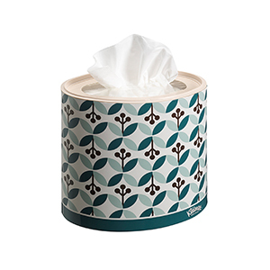 Pop-up box of Kleenex® facial tissue