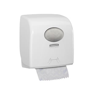 White Kimberly-Clark Professional™ hand towel dispenser