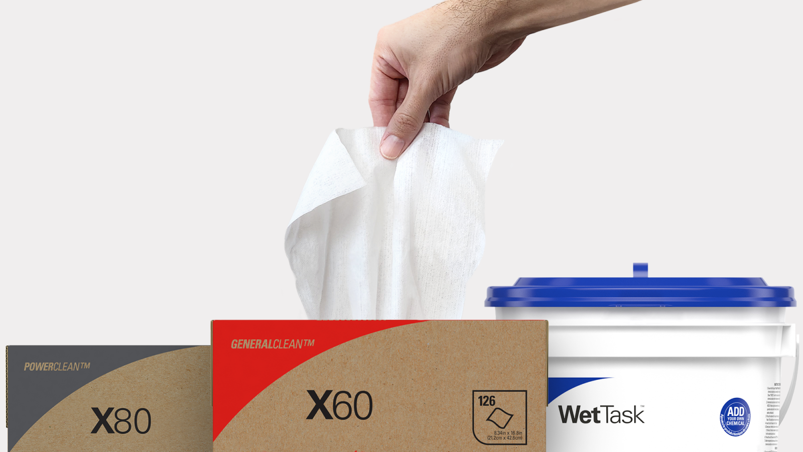 Kimberly-Clark™ Papier essuie-tout de nettoyage et d’entretien WypAll™ L20