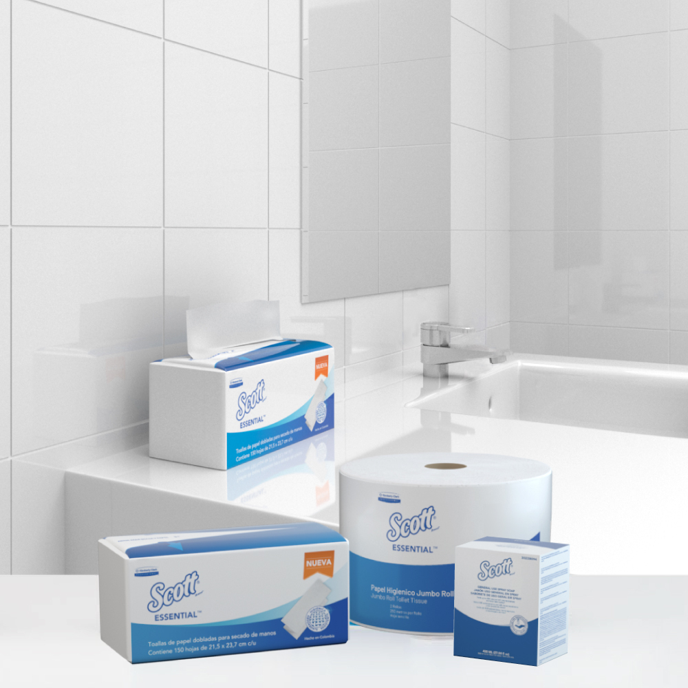 Marca Scott Professional de productos para baños