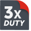 3x duty