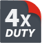 4x duty
