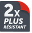 2 x plus résistant 