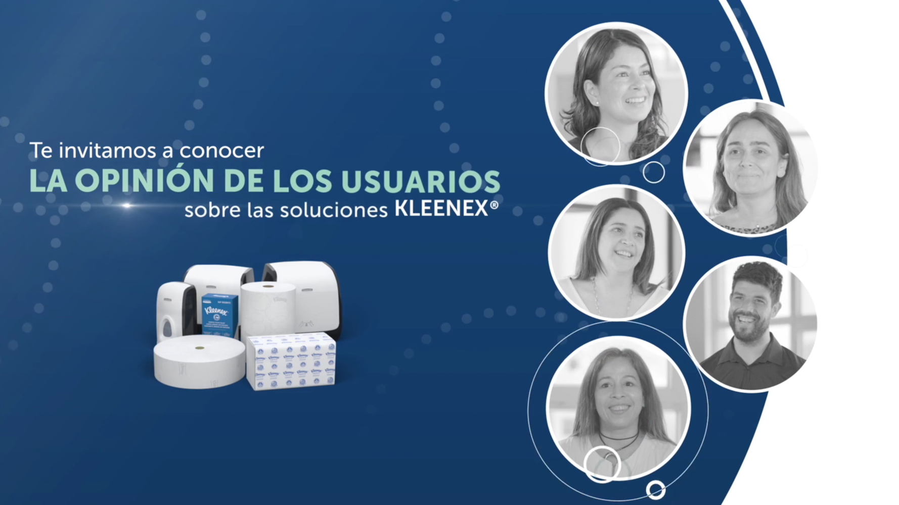 Para tus usuarios, Soluciones Scott y Kleenex