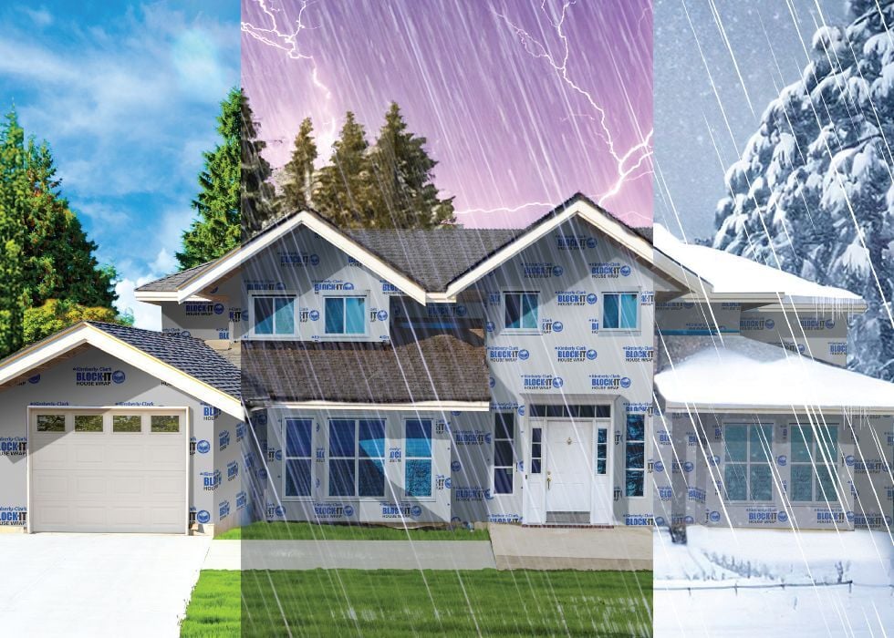 BLOCK-IT® All-Weather House Wrap