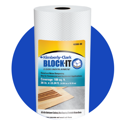 BLOCK-IT® Floor Underlayment