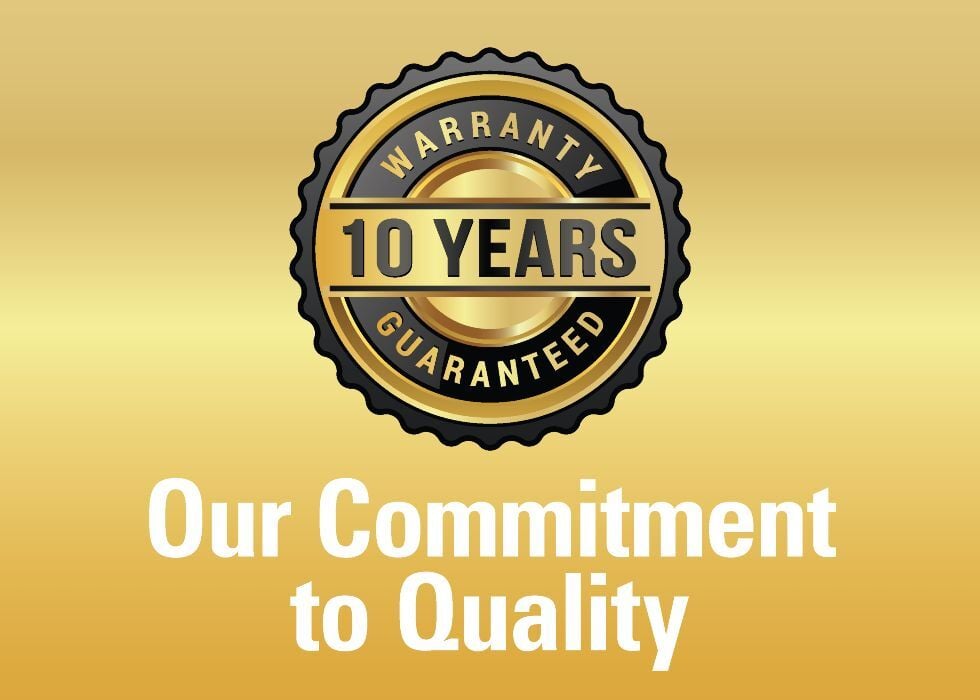 BLOCK-IT®  10 Year Warranty