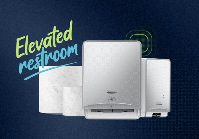 elevated restroom - Flexible elevated restroom solutions including ICON™ dispensers and Scott ® consumables 