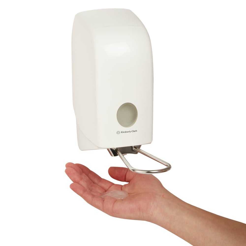 Aquarius™ Hand Cleanser Dispenser 6955 - White, 1 Ltr - 6955