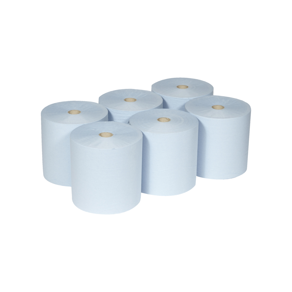 Scott® XL Hand Towels 6688 - 6 x 354m blue, 1 ply rolls - 6688