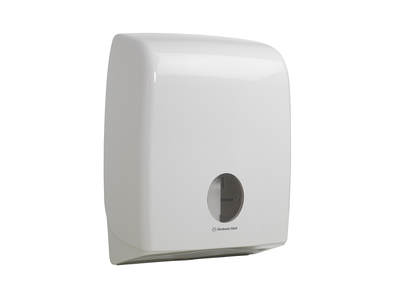 Distributeur de papier toilette plié grande capacité Aquarius™ 6990 - 1 x distributeur blanc de papier toilette plié - 6990