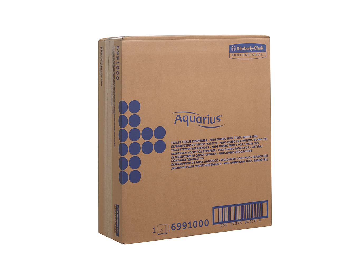 Distributeur en continu de papier toilette Jumbo Aquarius™ 6991 - Blanc - 6991
