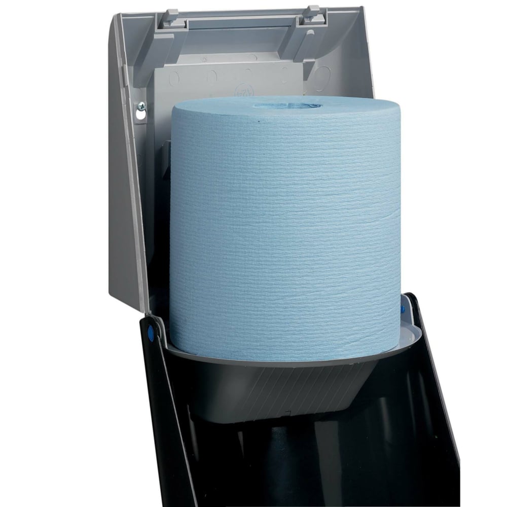 Kimberly-Clark Professional™ Dispensador de paños en rollo central 7087, gris - 7087