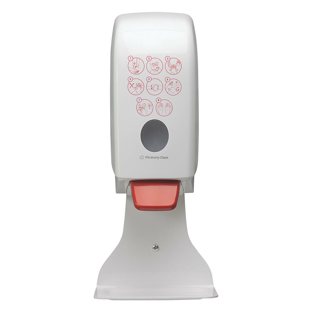 AQUARIUS® Hand Sanitiser Dispenser (7124), White, 1 Dispenser / Case - 07124999