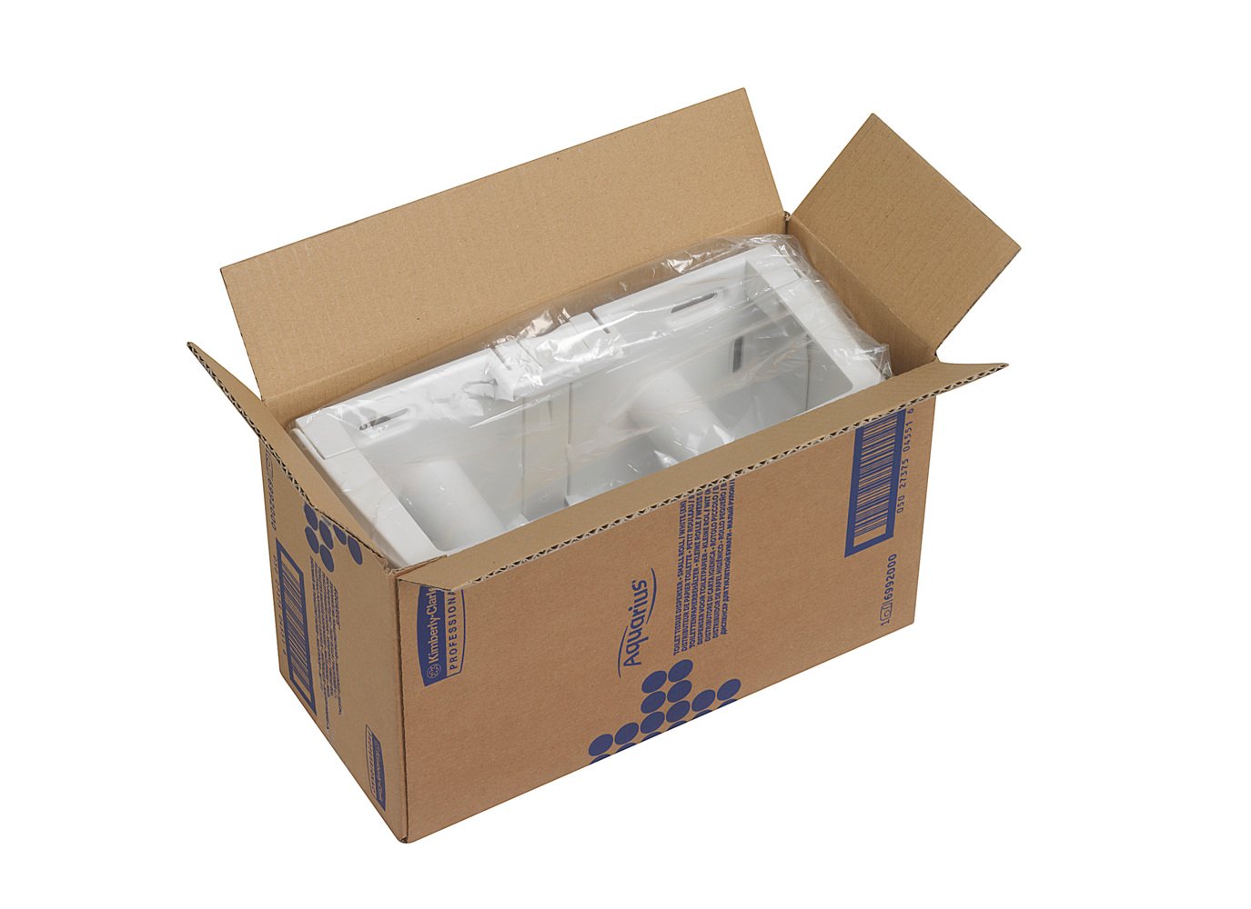 Distributeur de petits rouleaux de papier toilette Aquarius™ 6992 - Blanc - 6992