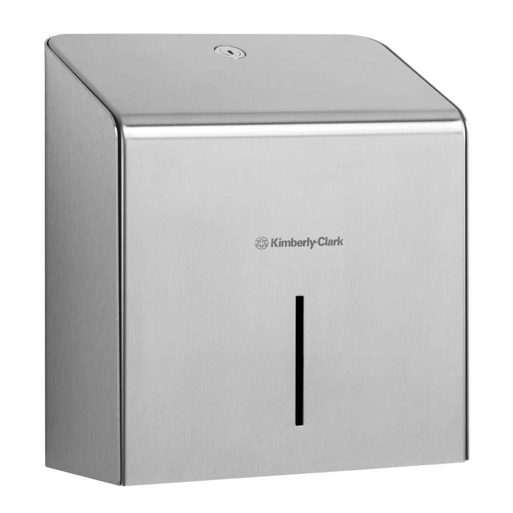 Kimberly-Clark Professional™ Dispenser voor Toilettissuerollen 8974 - Roestvrij staal. - 8974