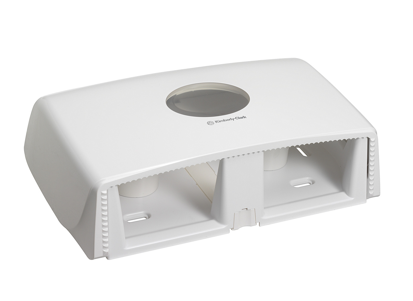 Aquarius™ Twin Mini Jumbo Toilet Tissue Dispenser 6947 – White - 6947