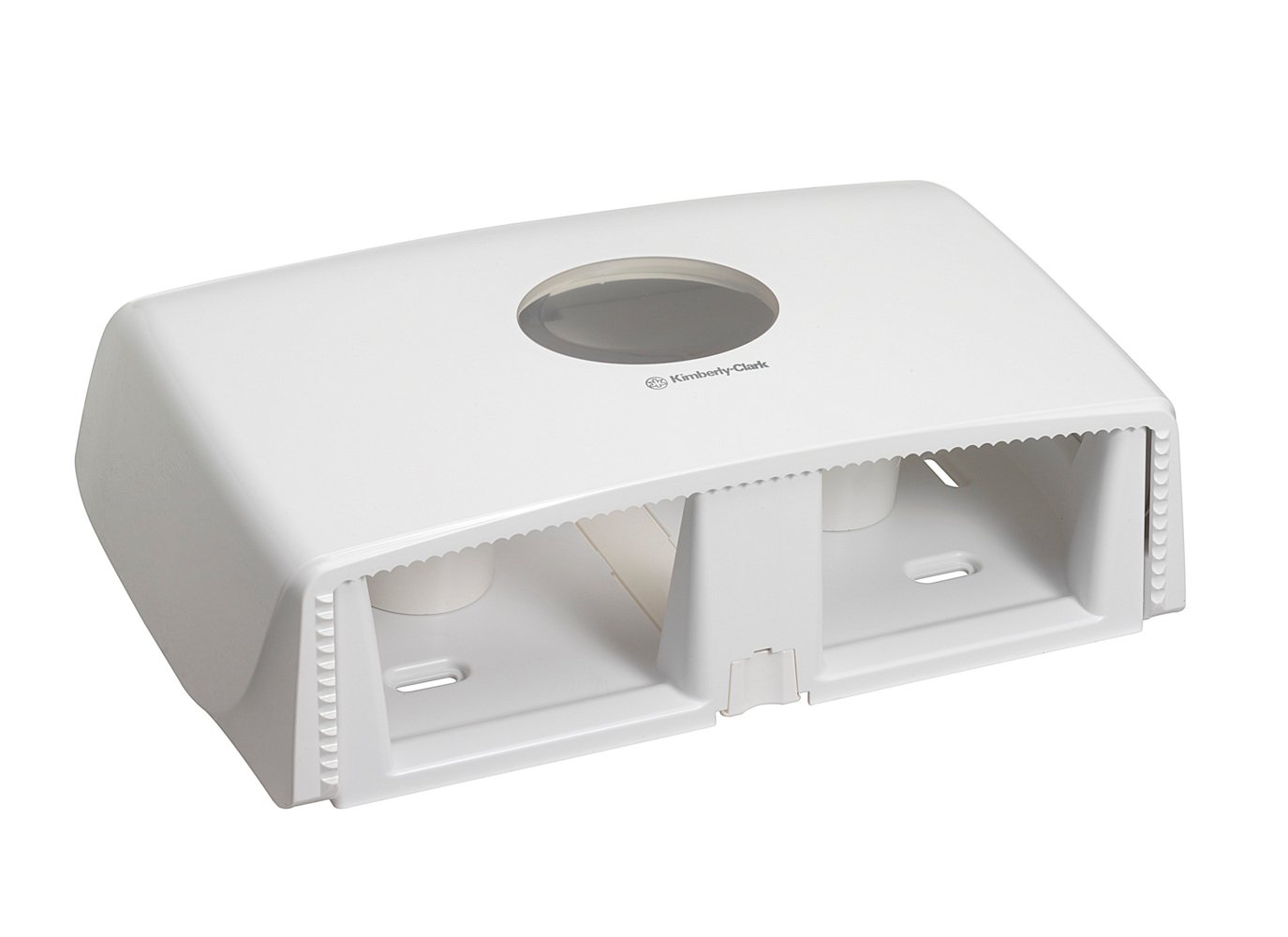 Distributeur de papier toilette double rouleaux Mini Jumbo Aquarius™ 6947 - Blanc - 6947