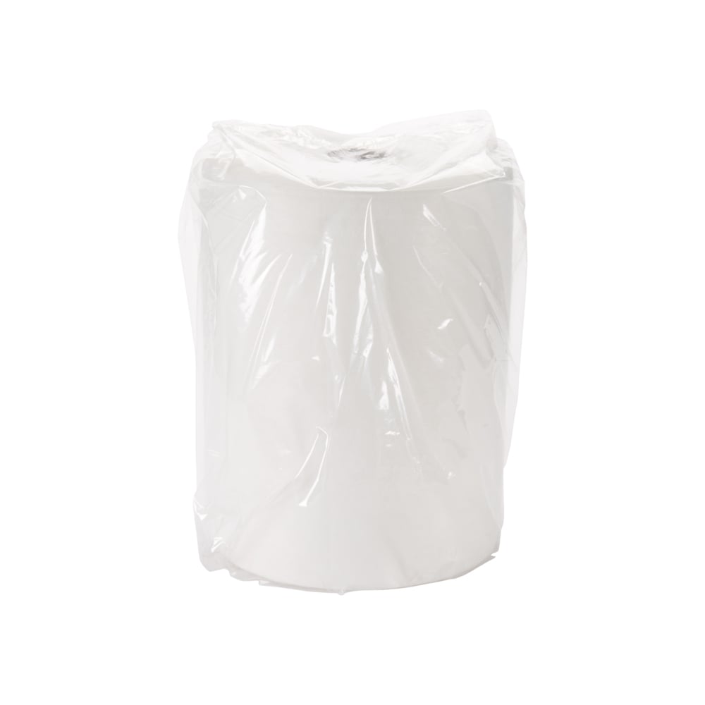 Kimtech® Polishing Cloths Bucket 7213 - 1 grey bucket with 300 white cloths - 7213