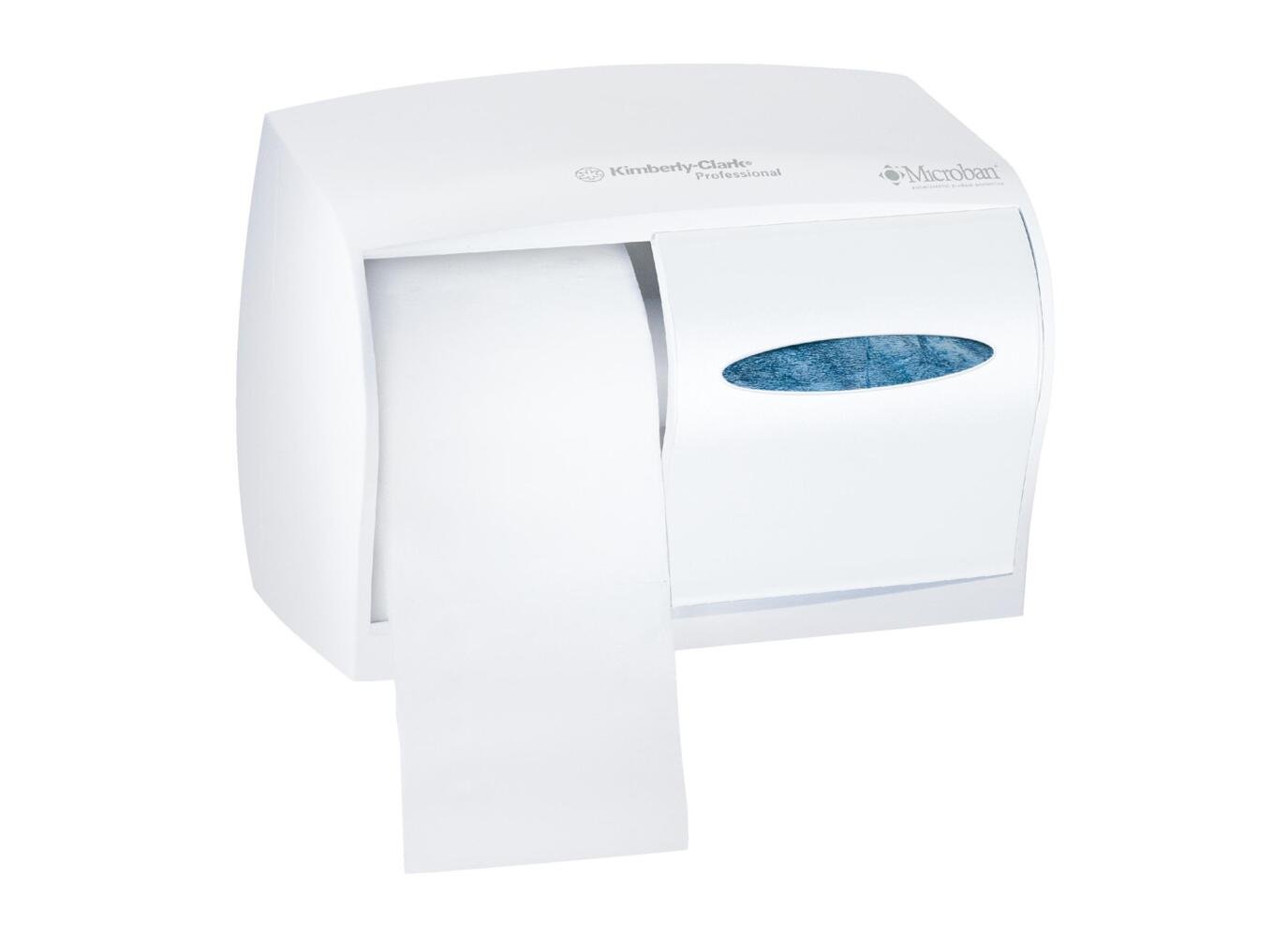 Kimberly-Clark Professional™ Dispensador de papel higiénico sin tubo  interno 9605, blanco