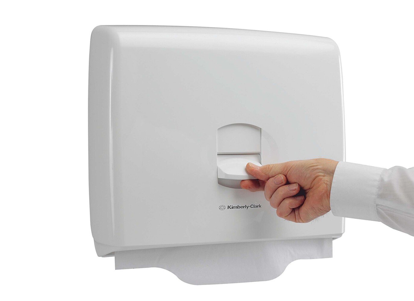 Aquarius™ Persoonlijke Toiletbrildekjes Dispenser 6957 - Wit. - 6957