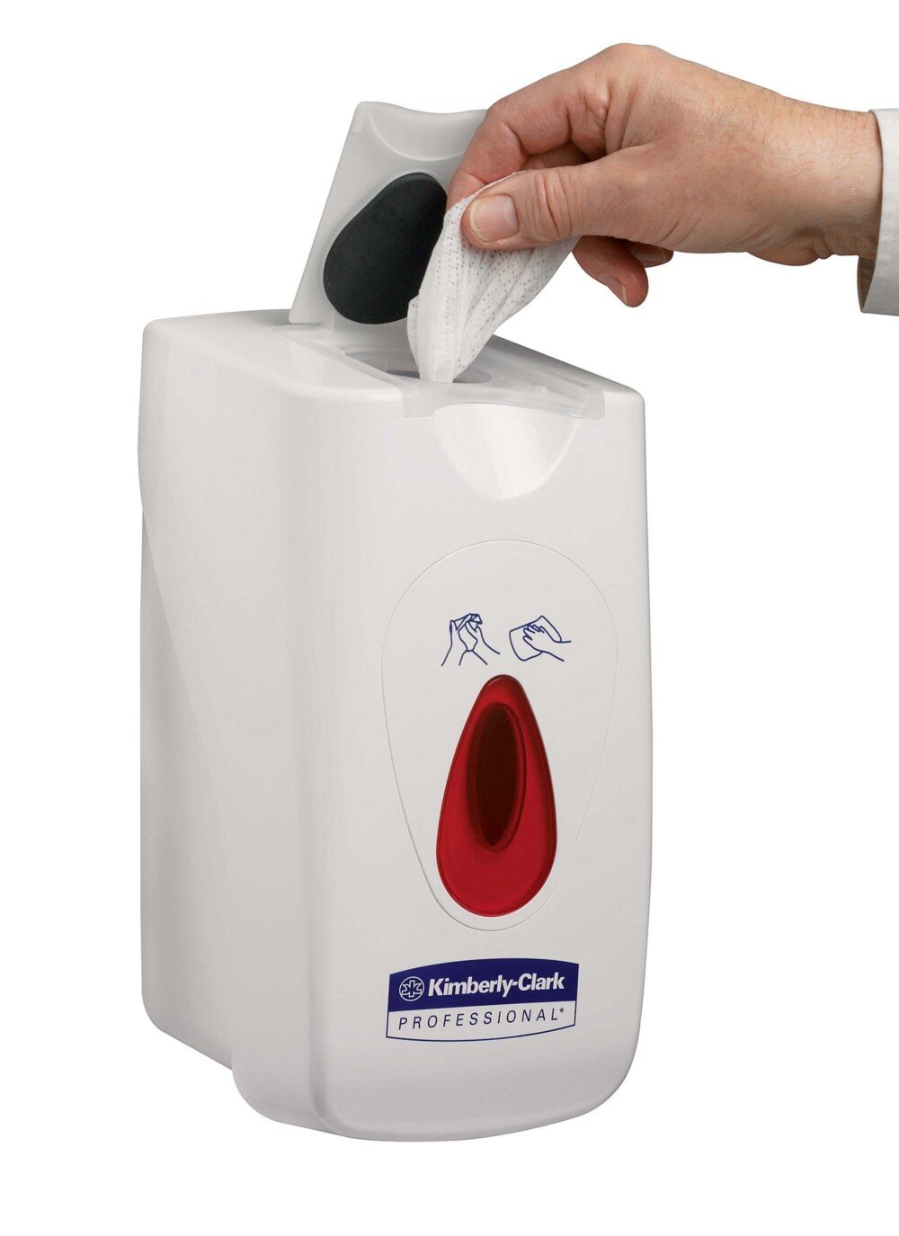 Kimberly-Clark Professional™ Kleine Poetsdoekrol Dispenser 7936 - Wit. - 7936