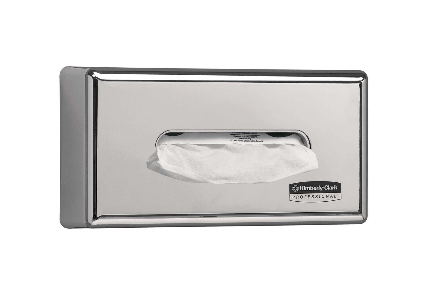Kimberly-Clark Professional™ Facial Tissue Dispenser 7820 - Silver - 7820