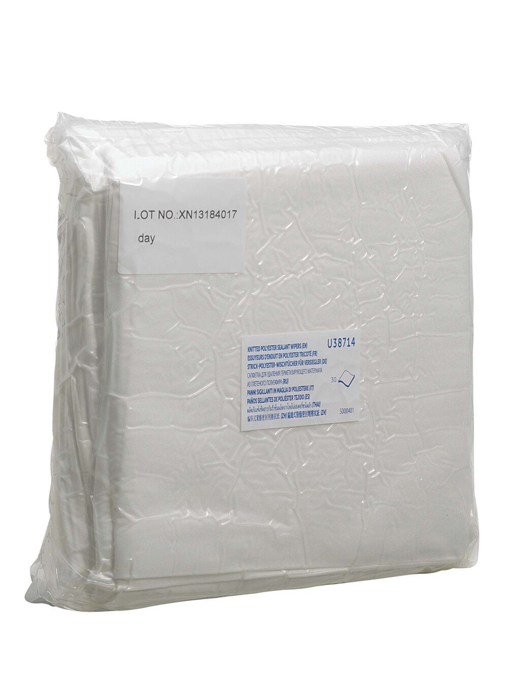Essuyeurs en polyester pour mastic Kimtech® Auto 38714 - 30 formats blancs non pliés par paquet (12 paquets par boîte) - 38714