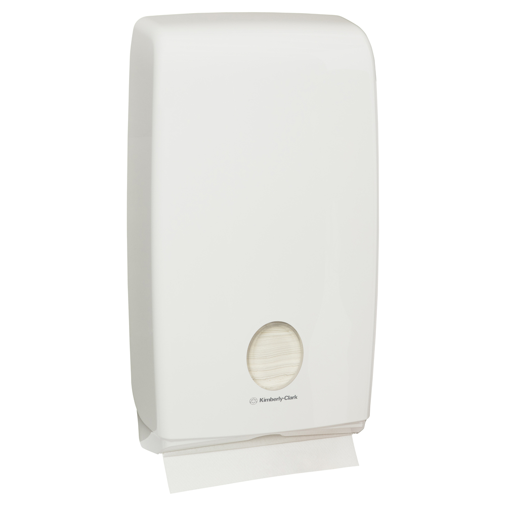KIMBERLY-CLARK PROFESSIONAL® AQUARIUS® Optimum Paper Towel Dispenser (70250), White Dispenser, 1 Dispenser / Case - S051299179