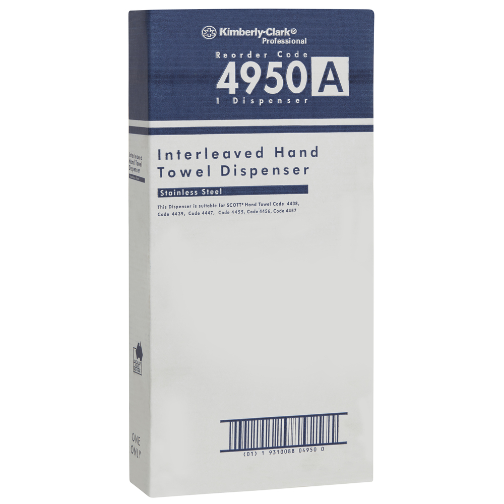 KIMBERLY-CLARK PROFESSIONAL® Optimum Towel Dispenser (4950), Hand Towel Dispenser, 1 Dispenser / Case - S050058586