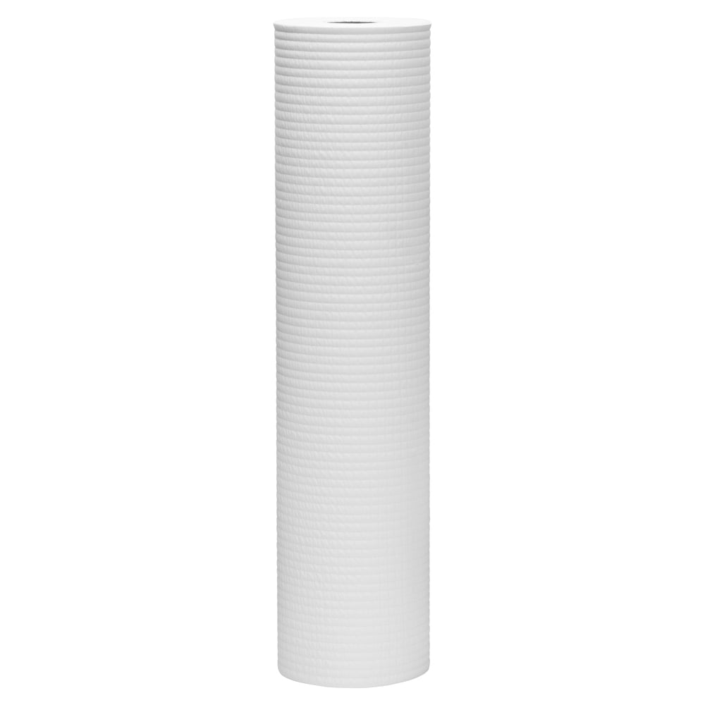 WYPALL® X50 Large Roll Wipers (4197) - Large Cleaning Wipers - 3 Rolls / Case, 70m White Disposable Wipers / Roll (210m Total) - 99104197