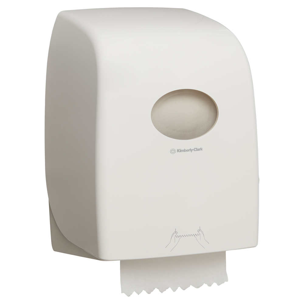 Dispenser Tisu Tangan Gulung Kimberly-Clark Professional® Aquarius® (69590), Putih, 1 Dispenser / Kemasan - S050604362