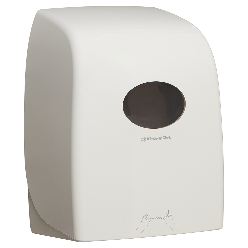 Dispenser Tisu Tangan Gulung Kimberly-Clark Professional® Aquarius® (69590), Putih, 1 Dispenser / Kemasan - S050604362