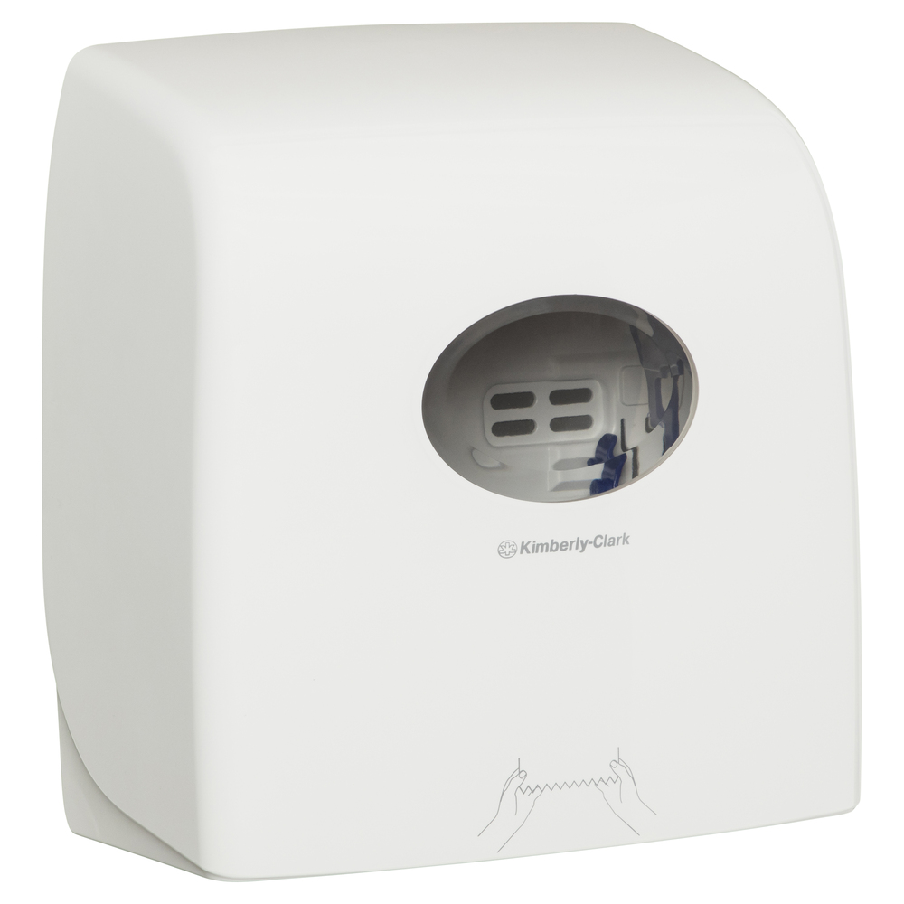 Kimberly-Clark Professional® Aquarius® Slimroll™ Hand Towel Dispenser (69530), White, 1 Dispenser / Case - S050450728