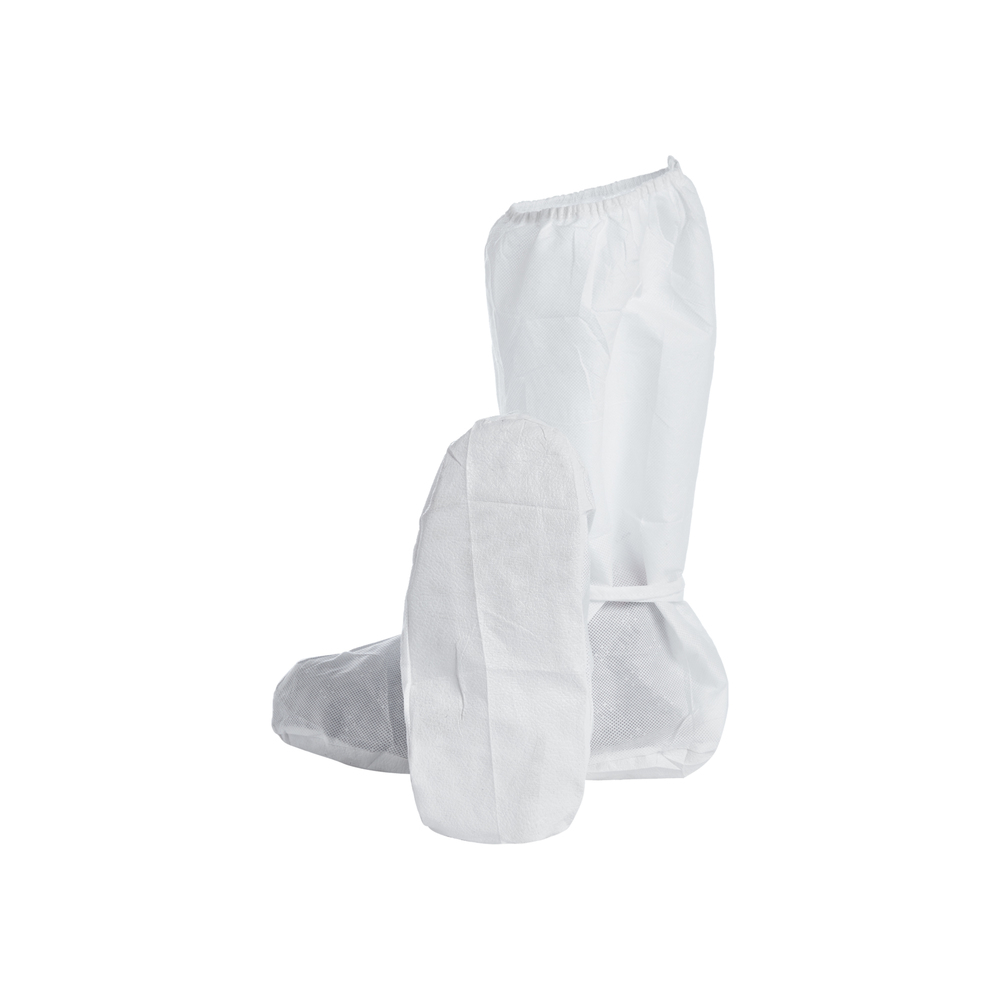 Kimtech™ A5 sterile Überziehstiefel mit rutschfester Sohle 88808 – weiß, Einheitsgröße, 1x200 (insgesamt 200 Stück) - 88808