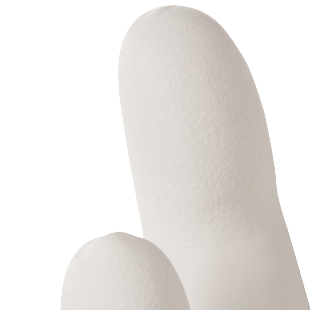 Gants ambidextres blancs en nitrile Kimtech™ G3 - HC61013, blanc, taille L, 10 x 100 (1 000 gants), longueur 30,5 cm - HC61013