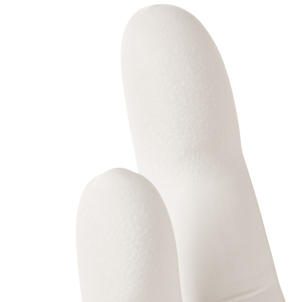 Gants blancs de forme anatomique en nitrile Kimtech™ G3 - HC61190, blanc, taille 9, 10 x 20 paires (400 gants), longueur 30,5 cm - HC61190