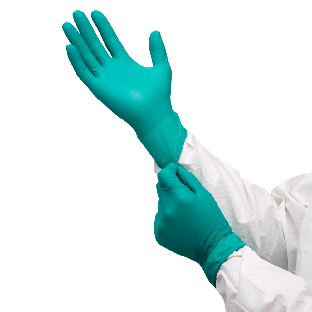 Gants ambidextres en nitrile vert Kimtech™ - 99851, vert, taille S, 6 x 250 (1 500 gants) - 99851