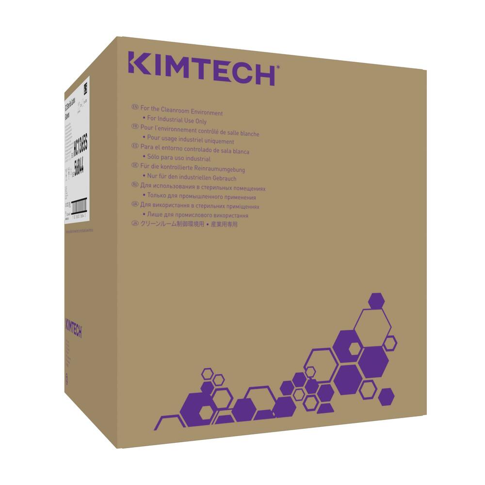 Gants de forme anatomique stériles en latex Kimtech™ G3 - HC1365S, couleur naturelle, taille 6,5, 10 x 20 paires (400 gants), longueur 30,5 cm - HC1365S