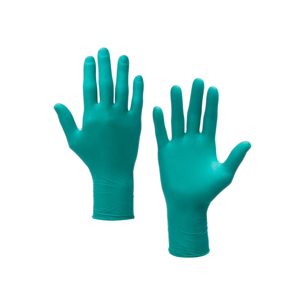 Gants ambidextres en nitrile vert Kimtech™ - 99851, vert, taille S, 6 x 250 (1 500 gants) - 99851