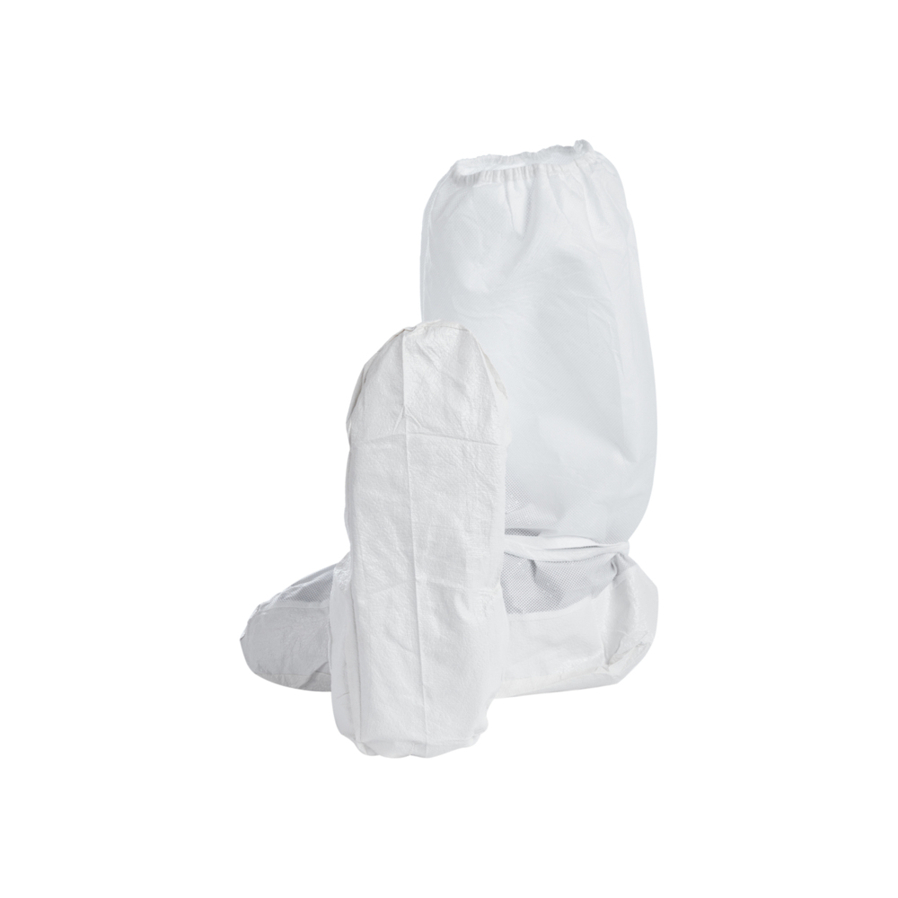 Kimtech™ A5 Sterile Over Boots with wrap-around vinyl foot 31696 - White, Universal, 1x200 (200 total) - 31696