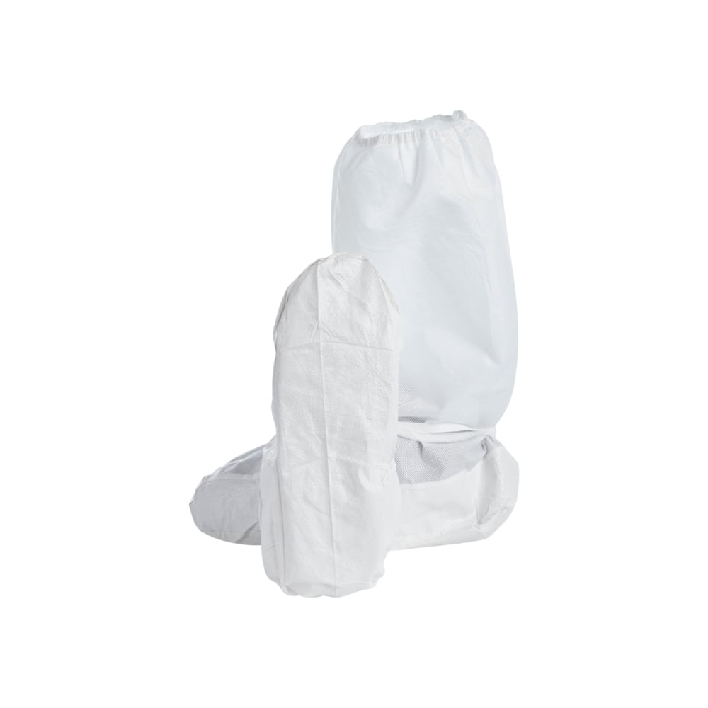 Kimtech™ A5 Cubrebotas estériles con suela con envoltura de vinilo 31696, blanco, universal, 1 x 200 (200 en total) - 31696