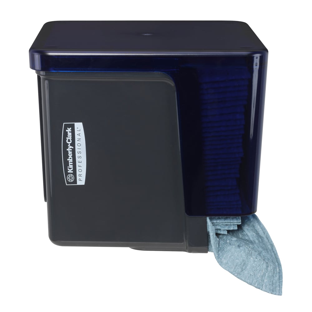 WypAll® Poetsdoek Dispenser 7969  - 1/4 gevouwen, grijs. - 7969