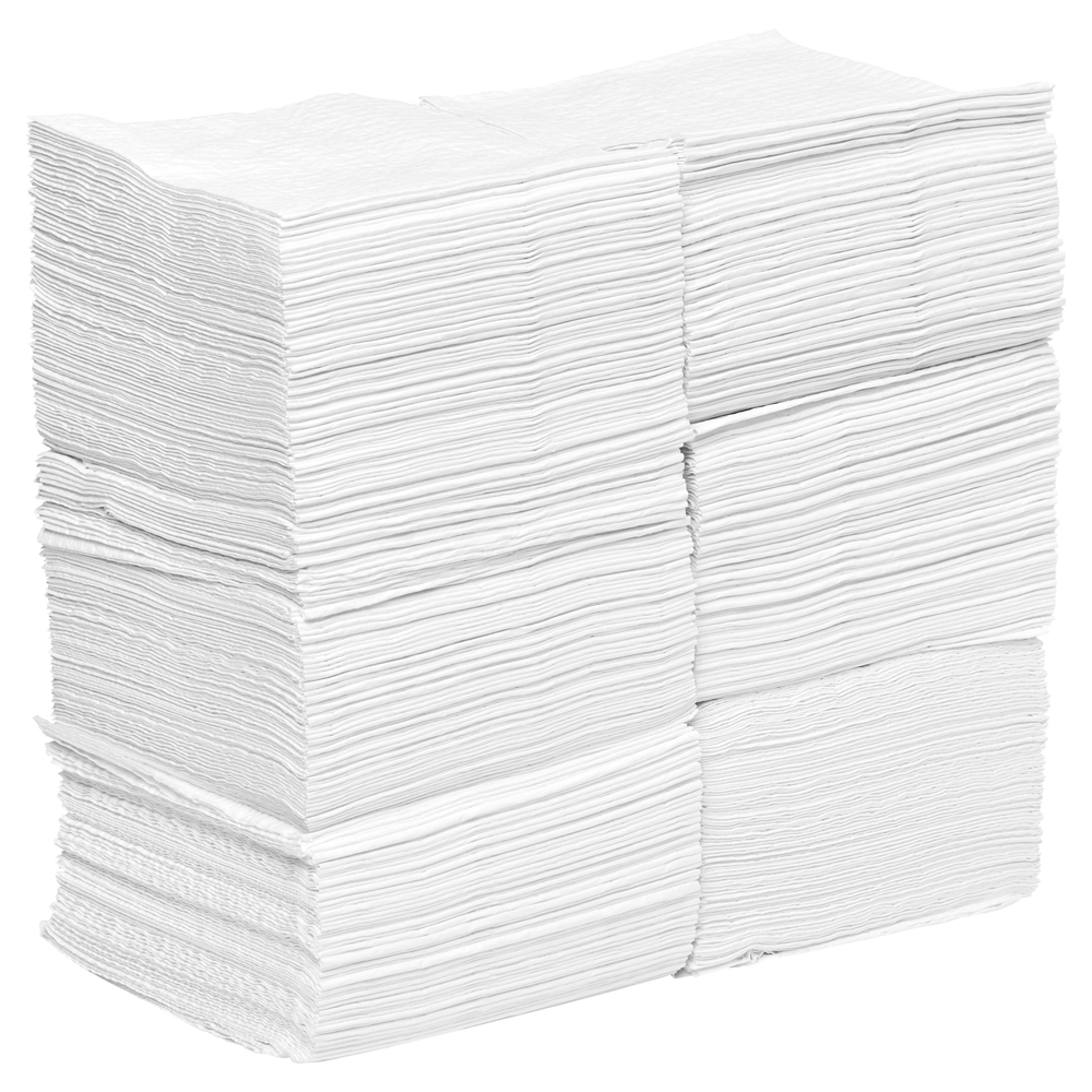 SCOTT® Control Reinforced Small Wipers Bulk Pack (94467), White Wipes, 450 Wipers / Case - S057551992