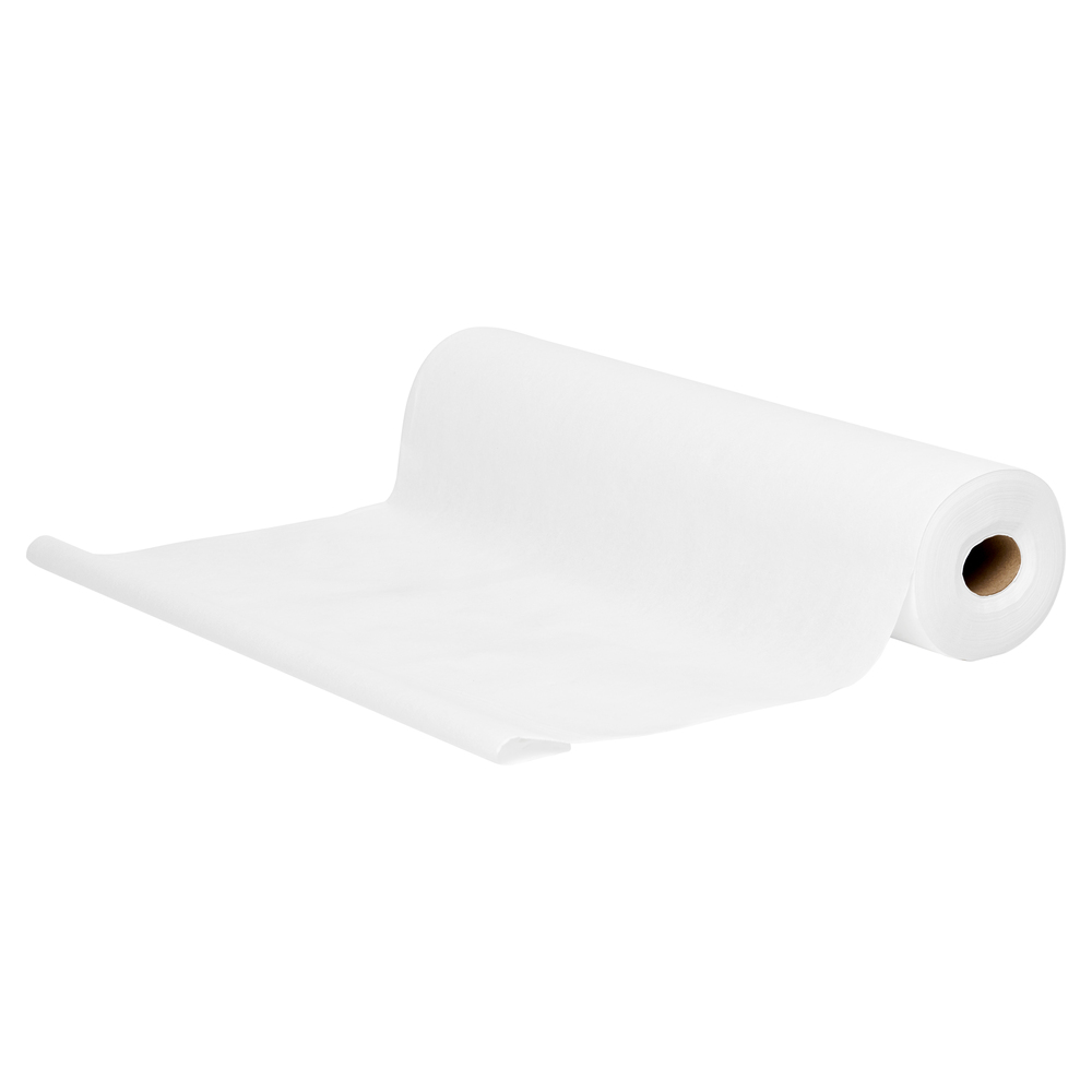 SCOTT® Control Disposable Bedsheet Roll (94260), White Bed Cover, 6 Rolls / Case, 80m / Roll (480m) - S057551989