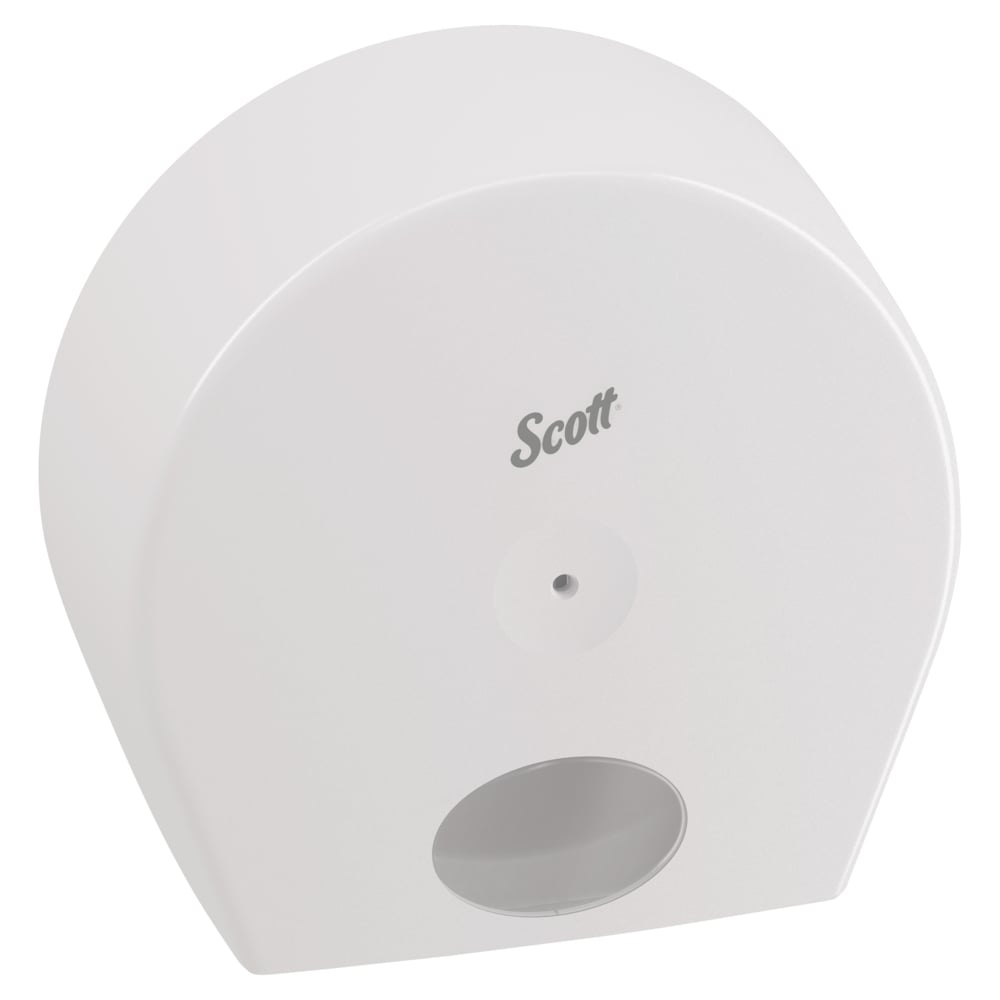 Scott® Control™ Toilet Paper Dispenser 7046 - 1 x White Toilet Roll Dispenser - 7046